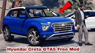 Hyundai Creta 2021 GTA 5 Mod By G5 INDiA yt | How To Download Free Hyundai Creta 2021 GTA5 Mod