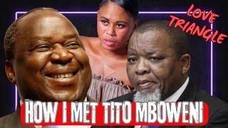 Habiba Makgatho who was in a love triangle with Tito Mboweni and Gwede finally tells us how they met