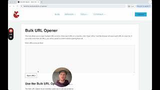 Bulk URL Opener Tool Tutorial