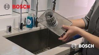 How to: Clean your Bosch Dishwasher Filter | Bosch Home Canada