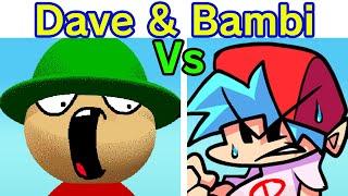 Friday Night Funkin' VS Dave & Bambi 2.0 FULL WEEK 1-3 (Remastered) (FNF MOD/Hard) + Secret Cheating