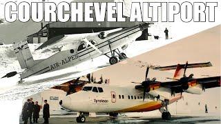 HISTORY  OF THE COURCHEVEL ALTIPORT LFLJ 4K