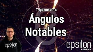 ÁNGULOS NOTABLES  Aprende RÁPIDO #Trigonometría