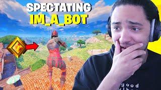 I Spectated The WORST Player in Ranked Fortnite!