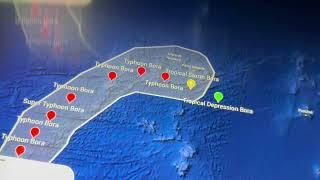 Live Coverage- 4-5 AM JST/5-6 AM ATLST - Typhoon Bora at Tropical Storm Status