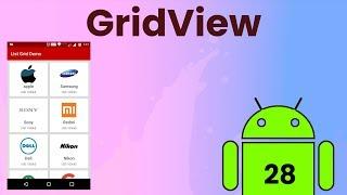 Grid layout | Android Tutorial #28