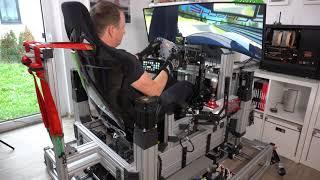 377 Km/h on the Nordschleife (4:59,38) - Porsche 919 Hybrid Evo - High End Full Motion Simulator