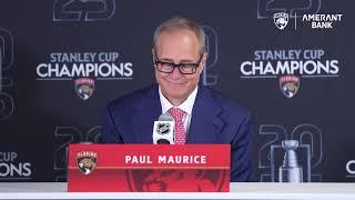 Paul Maurice SCF Game 6 Reaction | 6.17.25