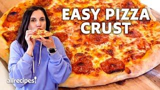 How to Make The Fastest & Easiest Pizza Crust | Quick & Easy Kid-Friendly Food | Allrecipes