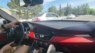 Alfa Romeo Giulia Quadrifoglio Stage 2 extended city driving