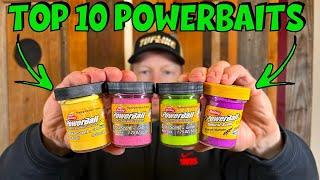 Top 10 Trout Powerbait Colors & Scents (2022 Edition)