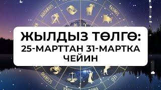 Жылдыз төлгө: 1-7-апрель