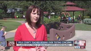 Polk Special Education teacher resigns,citing too much standardized testing