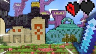 Minecraft, Ama Her Dakika Rastgele Yapılar Oluşuyor