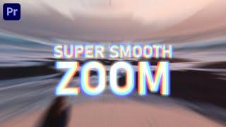 How to create Smooth Zoom Transitions in Adobe Premiere Pro 2022 Tutorial