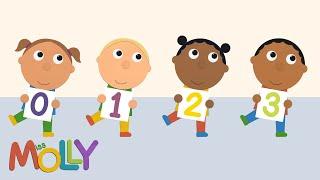 I Am (Numbers) Sing Along Song to Learn 0-10 | The ALPHABET Kids | Miss Molly Songs