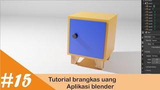 tutorial modelling 3d brangkas uang #blender