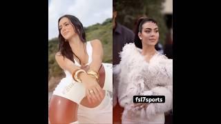 Beauty Queens#Georgina Rodriguez and Bruna Biancardi  slaying in white #fashionstyle #love 