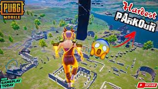  New Hardest PARKOUR  gameplay in Pubg mobile | Pubg new mode | Pubg Parkour gameplay #pubgmobile