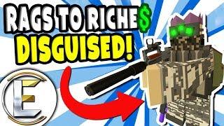 Disguised As The Enemy | Unturned Roleplay Rags to Riches Reboot #19 - Bandit Clothing (RP)