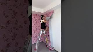 Wallpaper 3D Old Wall Renovations Home Improvement Good Recommendation #shorts