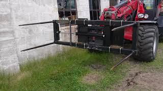 BigIron Auctions MFS Square Bale Mover W/Euro Tach
