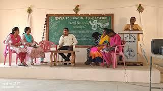 Women's day special Pattimandram Jaya college of Education 8 march 2025