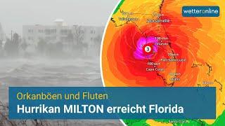 Hurrikan MILTON erreicht Florida