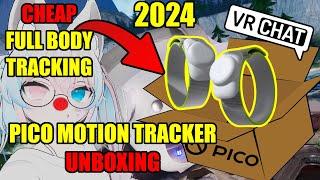 Pico Motion Tracker 2024 - UNBOXING of new Full Body Tracking standalone device from PICOXR - VRChat