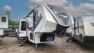 New 2024 Grand Design Momentum 320G Fifth Wheel Toy Hauler