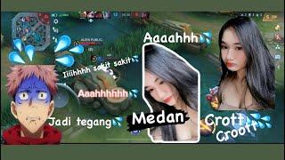 MALAH DESAH CEWEK SATU INI!! MAIN BARENG BERUJUNG DESAHANPEMERSATU BANGSA‼️- MOBILE LEGENDS