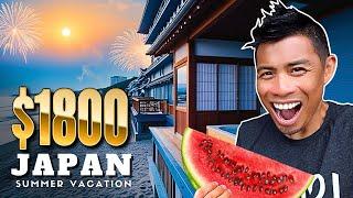 What a $1800 Japan Summer Vacation is like