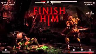 Mortal Kombat XL - 1st Time Cyrax Online