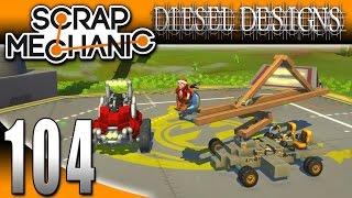 Scrap Mechanic Gameplay :EP104: FAN CREATIONS: Camera Car!  Cinematic Shots! (Let's Play 1080