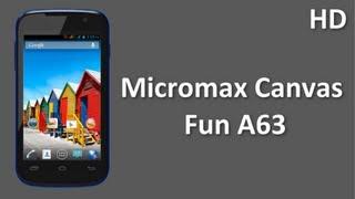 Micromax Canvas Fun A63 Price Specification Review come with 1.3 GHz Dual Core Processor