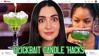 I Tested Clickbait DIY Candle "Hacks"