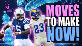 MUST BUYS/SELLS - 5 Moves to Make Now! Dynasty Fantasy Football -Kyren/Anthony Richardson/Charbonnet