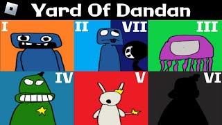 Yard Of Dandan [Chapter 1 - 7] : roblox mascot horror gameplay walkthrough