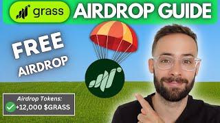 $Grass Airdrop Tutorial (Free $GRASS Drop)