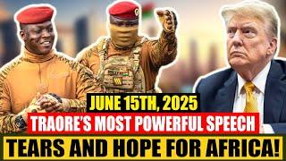 A Must Listen! Traore’s EXPLOSIVE Message to All Burkinabe, Africans and the Diaspora.