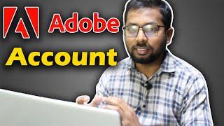 How to Create Adobe Account | Sign Up Adobe Account