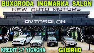 Buxoroda Yangi NEW AVTO MOTORS Inomarka AvtoSalon Ochildi Бухорода Иномарка АвтоСалон Очилди Кредит