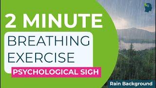 2 MINUTE Breathing Exercises To CALM Stess & Anxiety | Psychological Sigh