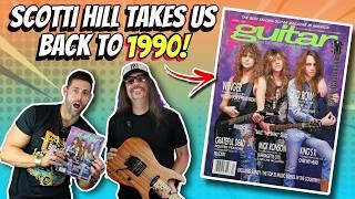 ‼️We Review 1990 Guitar Magazine with SCOTTI HILL of Skid Row!  | Reb Beach | Vito Bratta | Nuno