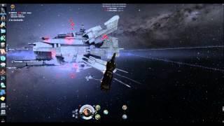 Eve Online - Dread guristas fleet staging point - Final stage (Ragnarok) #2