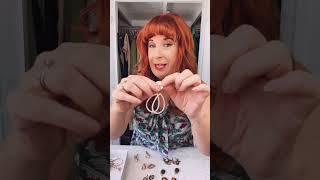 Hack for organizing earrings! #styletips #organization #jewelryhacks #summerfashion
