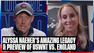 Leslie Osborne discusses Naomi Girma's greatness & Alyssa Naeher's incredible legacy | SOTU