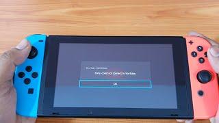 Nintendo Switch {Fixed} Error Code 2-ARVHA-0000 Sorry, Could not Connect to Youtube