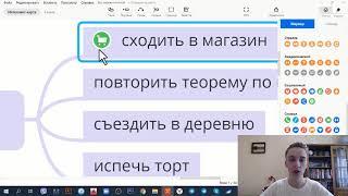 Рисуем интеллект-карту с планами на неделю в Xmind 2020! Как планировать дела с помощью майнд карт