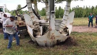 Watch a 100-inch tree spade in action